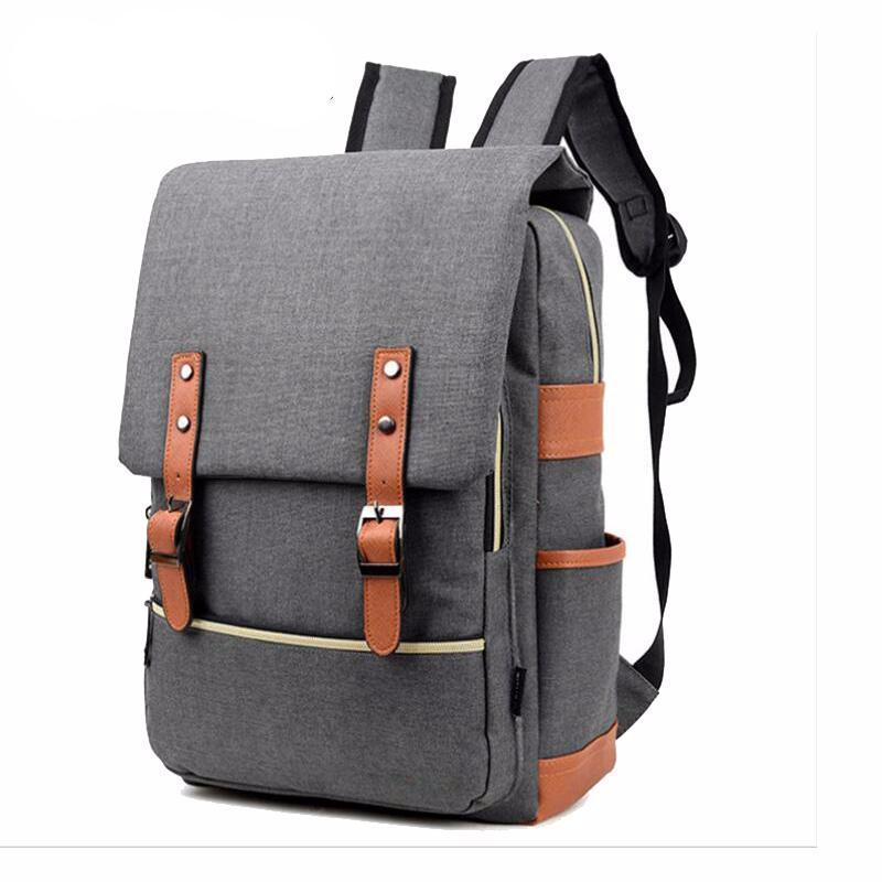 Vintage Women Canvas Backpack