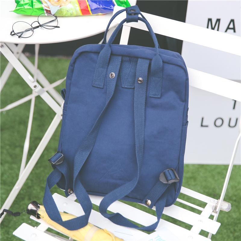 Cotton Fabric Backpack
