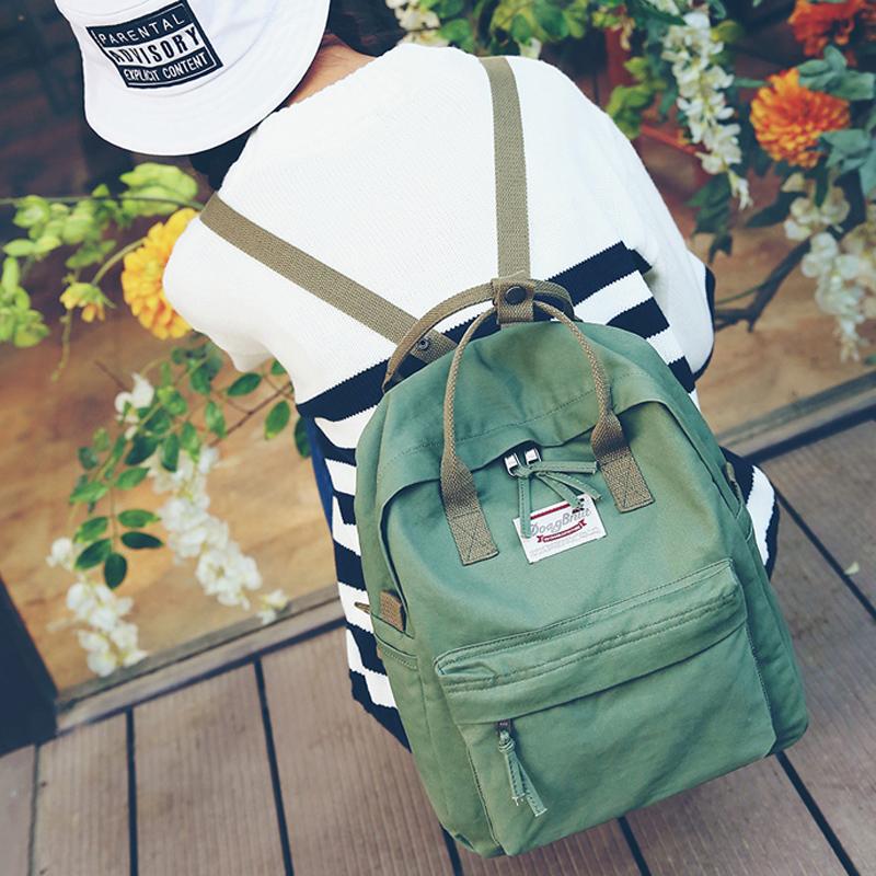 Cotton Fabric Backpack