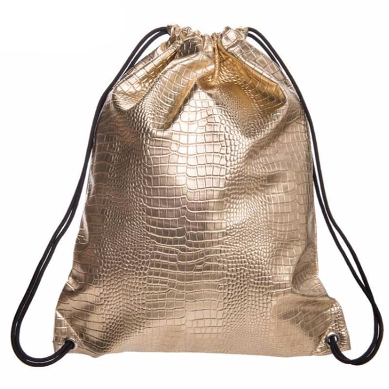 Bling-Bling Fashion Leather Backpack