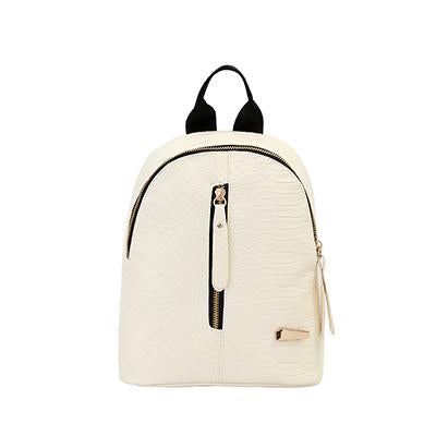 Women's Crocodile Patterned Backpack